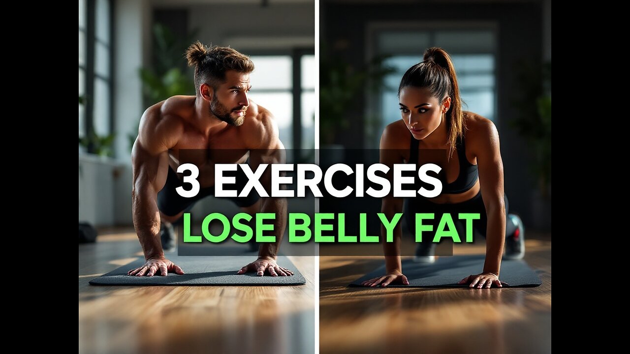 3 exercises to lose belly fat