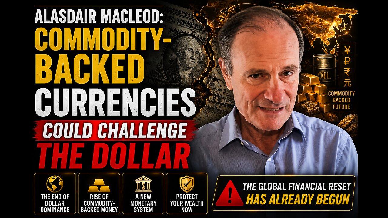 Alasdair Macleod: Commodity-Backed Currencies Could Challenge The Dollar