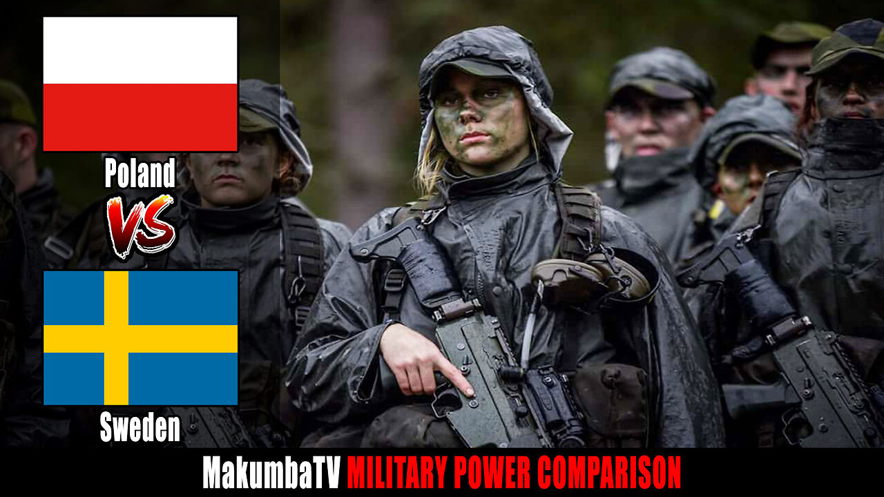 Poland vs Sweden 2025 | Military Power