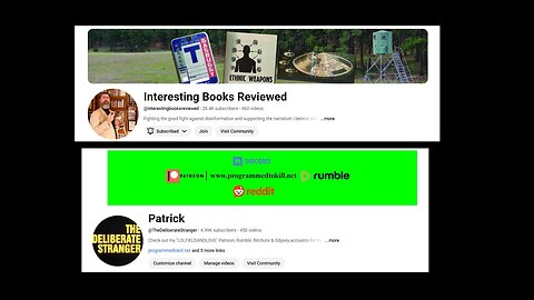 (Conversation #34 with Interesting Books Reviewed) Programmed To Kill/Satanic Cover Up Part 444