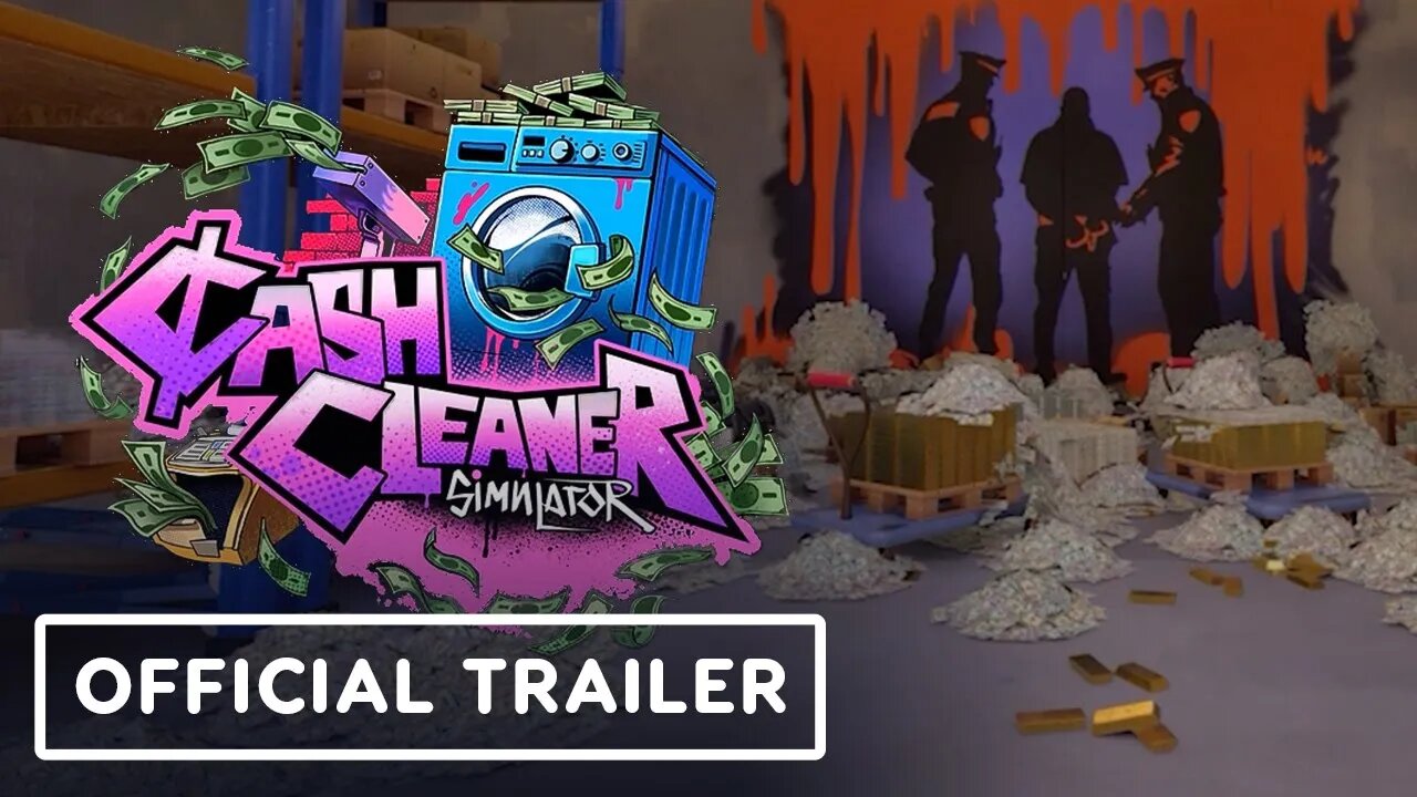 Cash Cleaner Simulator - Official Release Date Trailer | IGN Fan Fest 2025