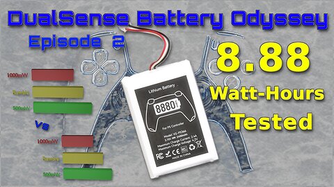 DualSense Battery Odyssey - Episode 2: 50% More Playtime? VG-P5366 vs. OEM