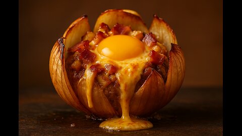 🔥 The Breakfast Bloom | Egg, Bacon & Cheese Explosion