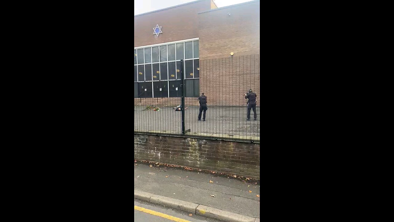 synagogue attack in Manchester England today