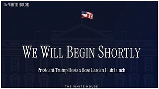 President Trump Hosts a Rose Garden Club Lunch IN FULL 10.21.25
