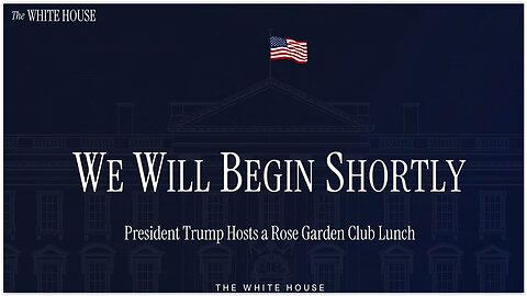 President Trump Hosts a Rose Garden Club Lunch IN FULL 10.21.25
