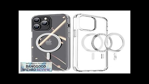 DUX DUCIS Slim Transparent Phone Case Strong Magnetic Attraction Cover with Airbag Review