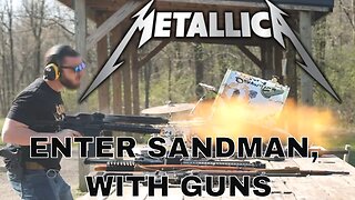 Metallica - Enter Sandman GUN COVER