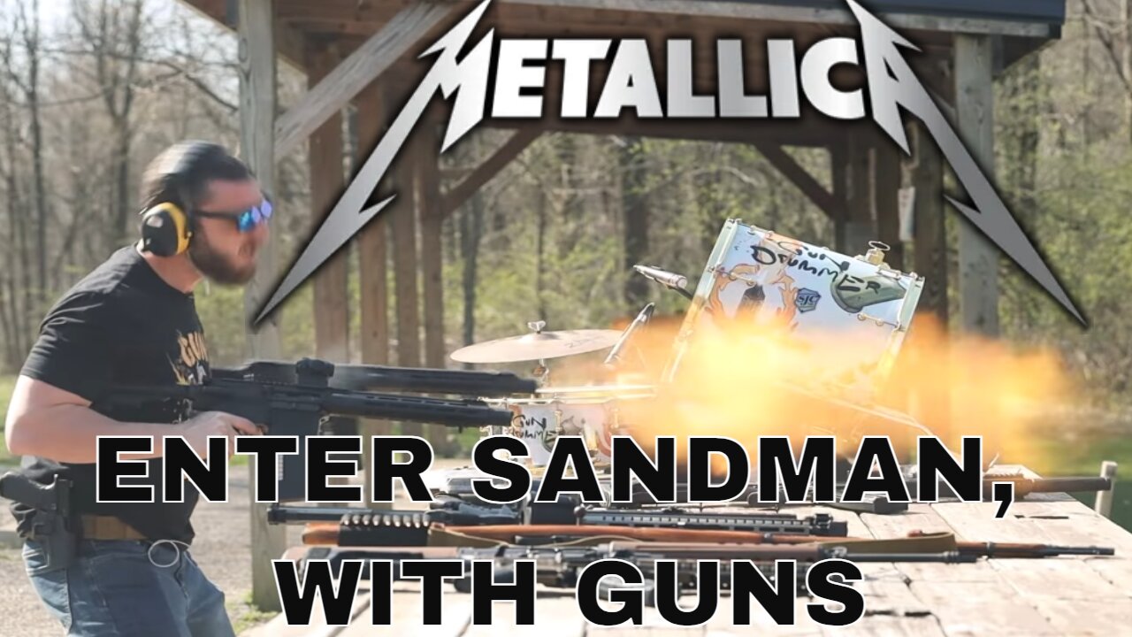 Metallica - Enter Sandman GUN COVER