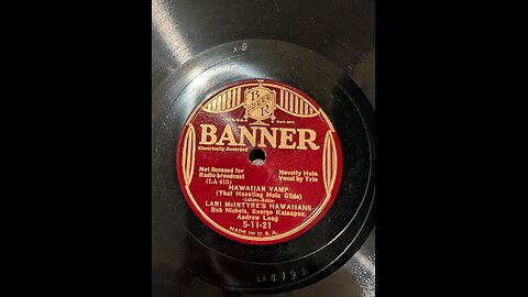 Banner 5-11-21A Hawaiian Vamp