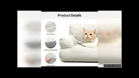 MEWOOFUN Pet Sofa Bed for Medium Pets Cat Couch Cat Bed Review