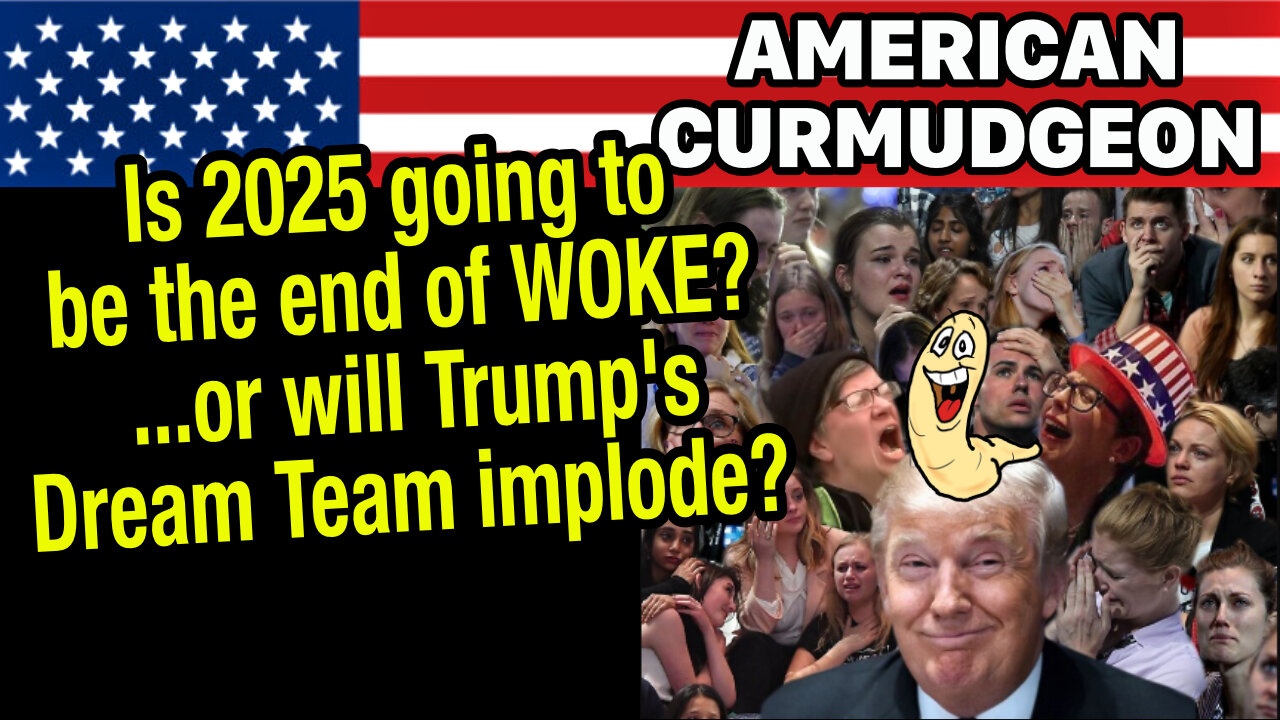 Is 2025 going to be the end of WOKE? Or will Trump's Dream Team implode?