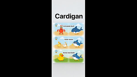 Cardigan | Baby Shark & Ducks Counting Song | 1 2 3 4 | Nursery Rhymes & Kids Songs