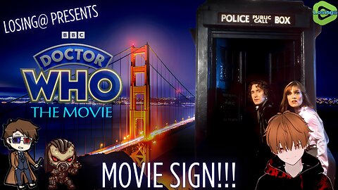 🌀 Dr. Who: The Movie (1996) | LIVE ONLY | Movie Sign!!!