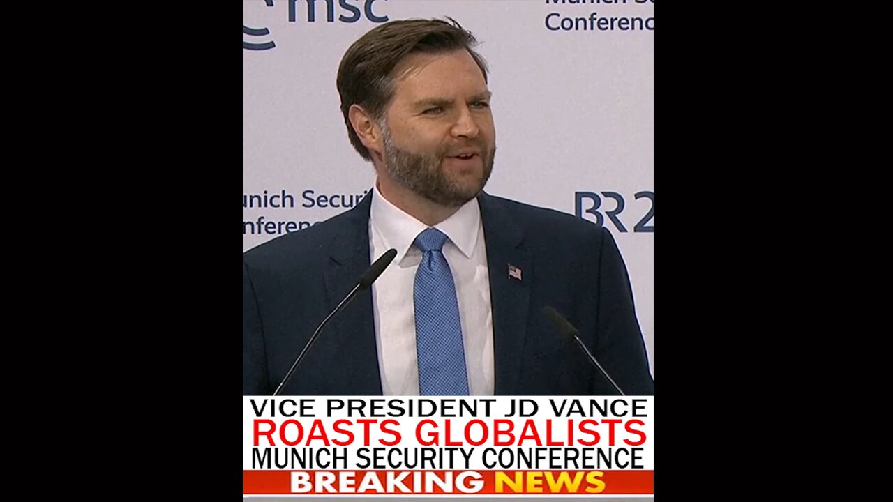 VP Vance Destroys Globalist Censorship at Munich Security Conference: ‘Free Speech Is in Retreat’