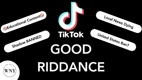 TikTok Is Bad. | A Broadcast Perspective