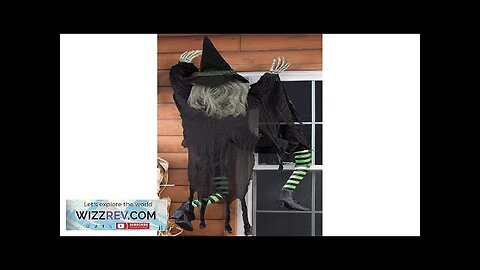 Climbing Witch Life-Size Halloween Decoration Review