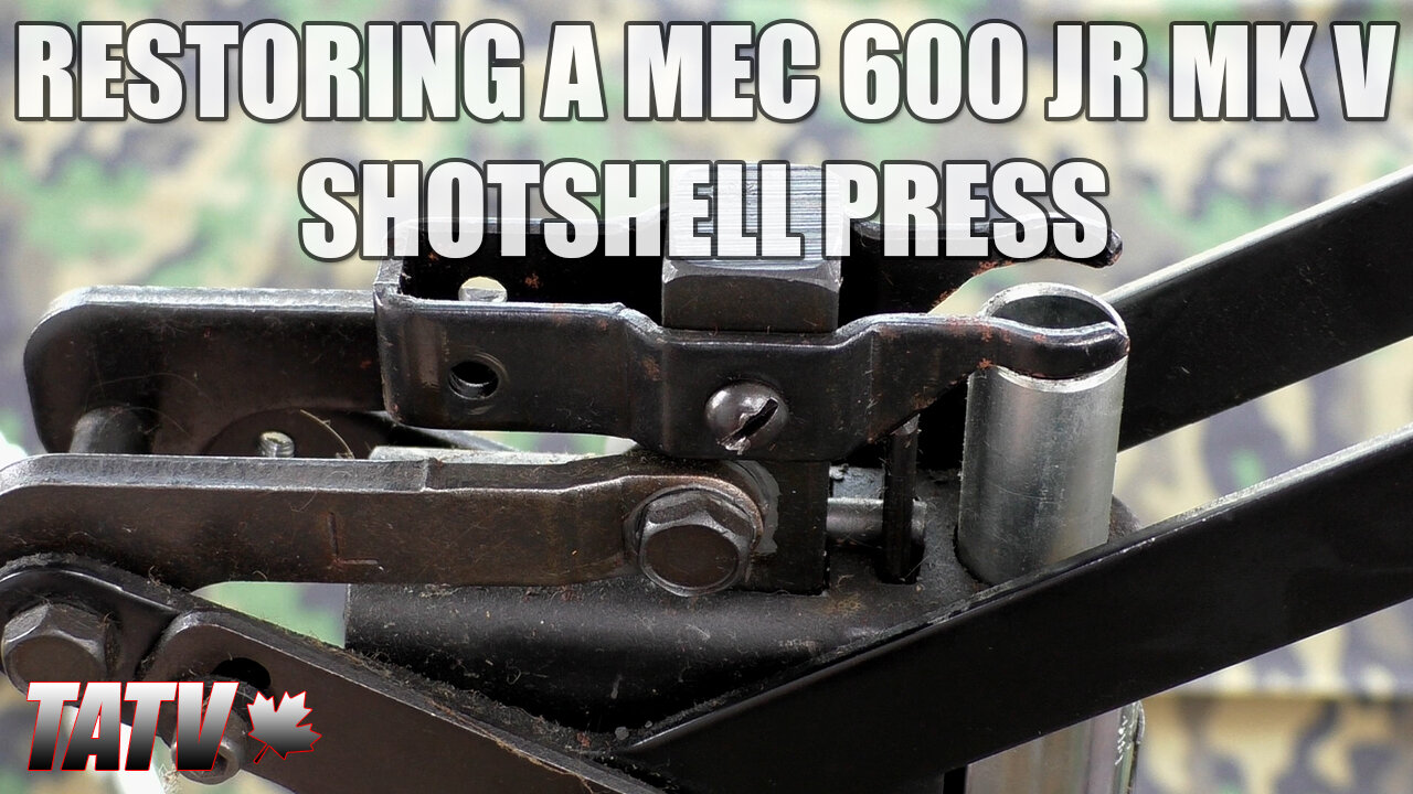 Restoring a MEC 600 Jr Mk 5 Shotshell Reloading Press