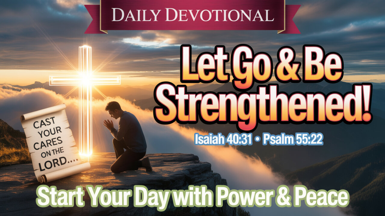 Daily DEVOTIONAL to Let Go and Strengthen Your Christian Prayer?