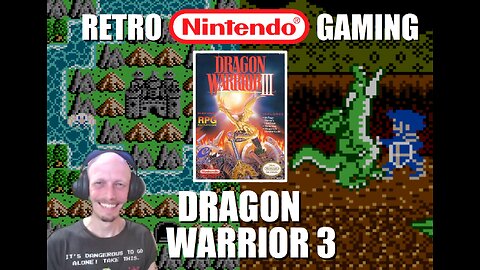 Dragon Warrior 3 (NES): Fly the Phoenix to the Archfiend's Castle & Fight Baramos with BrightGaming