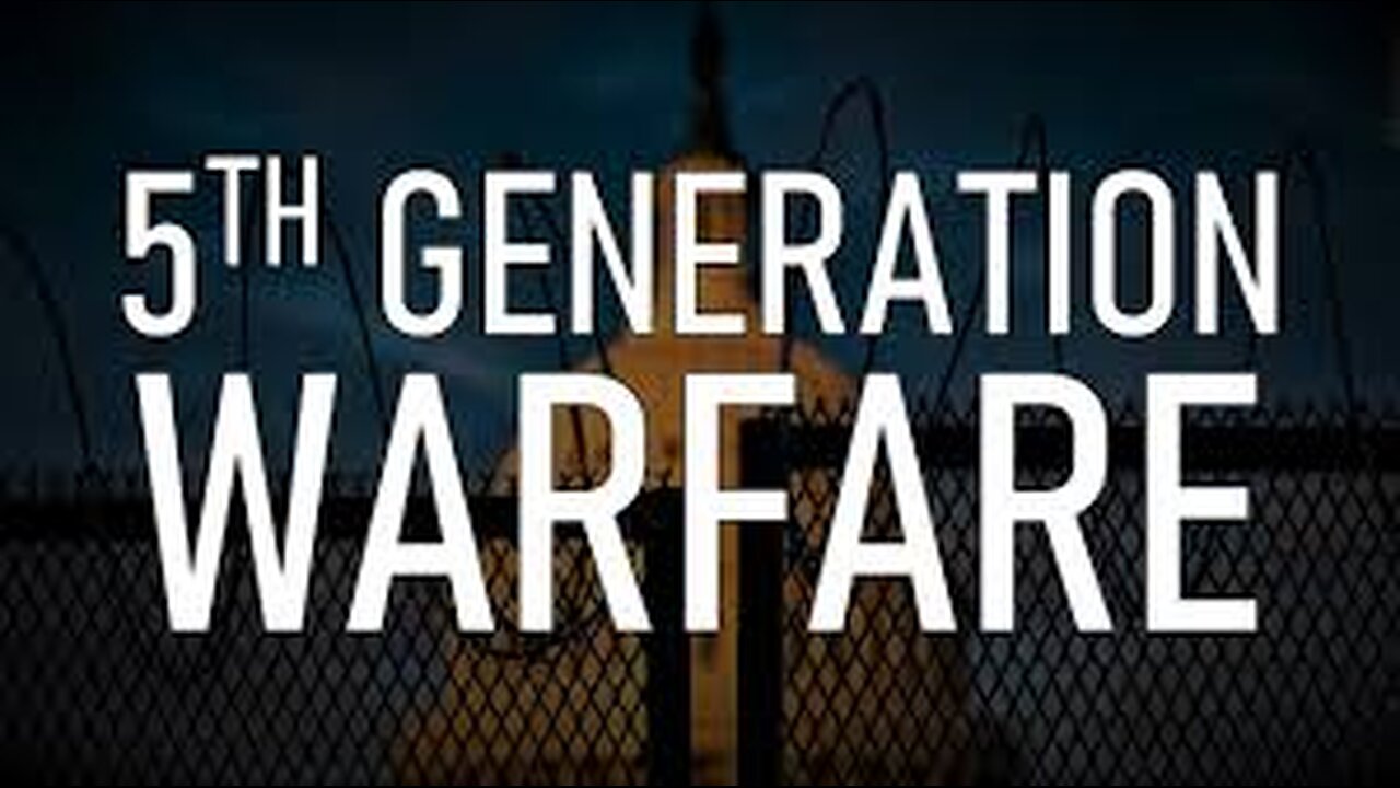 5th Generation Warfare (Esau's Warfare Against Us)