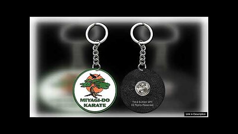 Cobra Kai: Enamel Keychain: Miyagi-Do Review