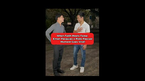 When Faith Meets Fame: Eman Pacquiao x Piolo Pascual Moment Goes Viral!
