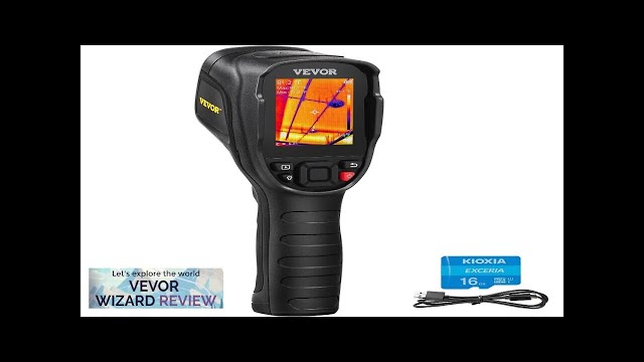 VEVOR Thermal Imaging Camera 240x180 IR Resolution (43200 Pixels) 20Hz Refresh Rate Review