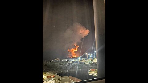 Fire in Novorossiysk 🔥