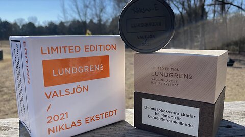 Lundgren's Valsjön (Summer 2021) Limited Edition Snus Review