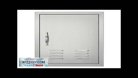 VEVOR BBQ Access Door 17W x 24H Inch Single Outdoor Kitchen Door Review