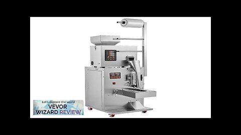 VEVOR Automatic Particle Packaging Machine 0.002-0.22lbs/1-100g Multi-Function Pouch Review