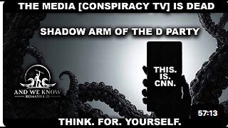 NOaDS 12.12.25 MEDIA IS ARM OF D PARTY, Think. For. Yourself. 6 o’clock can be dangerous