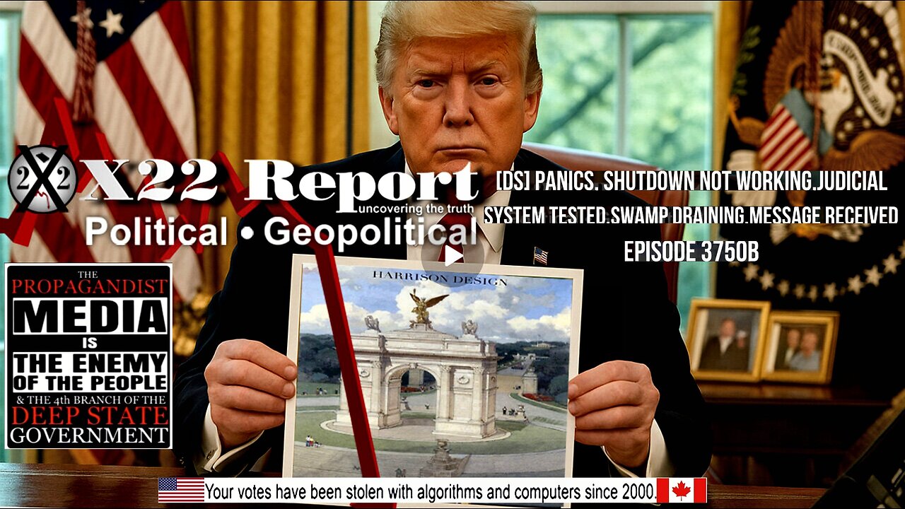 Ep 3750b - [DS] Panics, Shutdown Not Working,Judicial System Tested,Swamp Draining,Message Received