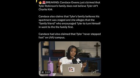BREAKING: Candace Owens just claimed ....