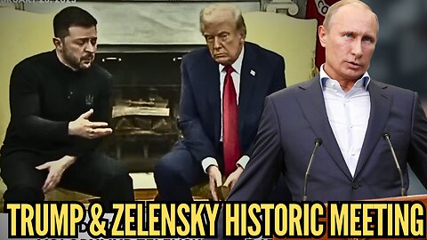 UNBELIEVABLE Trump Stands Up Against Zelensky Lies Against Russia TO HIS FACE!!
