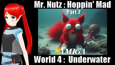Mr. Nutz : Hoppin' Mad : World 4 Underwater : 2/2 (Amiga)