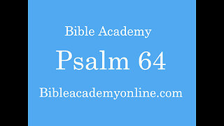 Psalm 64