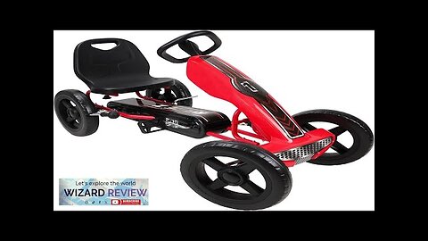 509 Crew Race Z Pedal Go Kart Red Kids Sporty Review