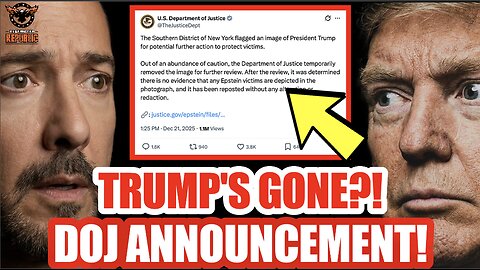 TRUMP Disappears Overnight! DOJ Forced to Issue URGENT STATEMENT! WTH Just Happened!