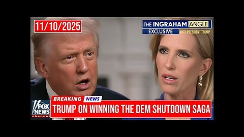 Laura Ingraham - President Trump Interview 11.10.25