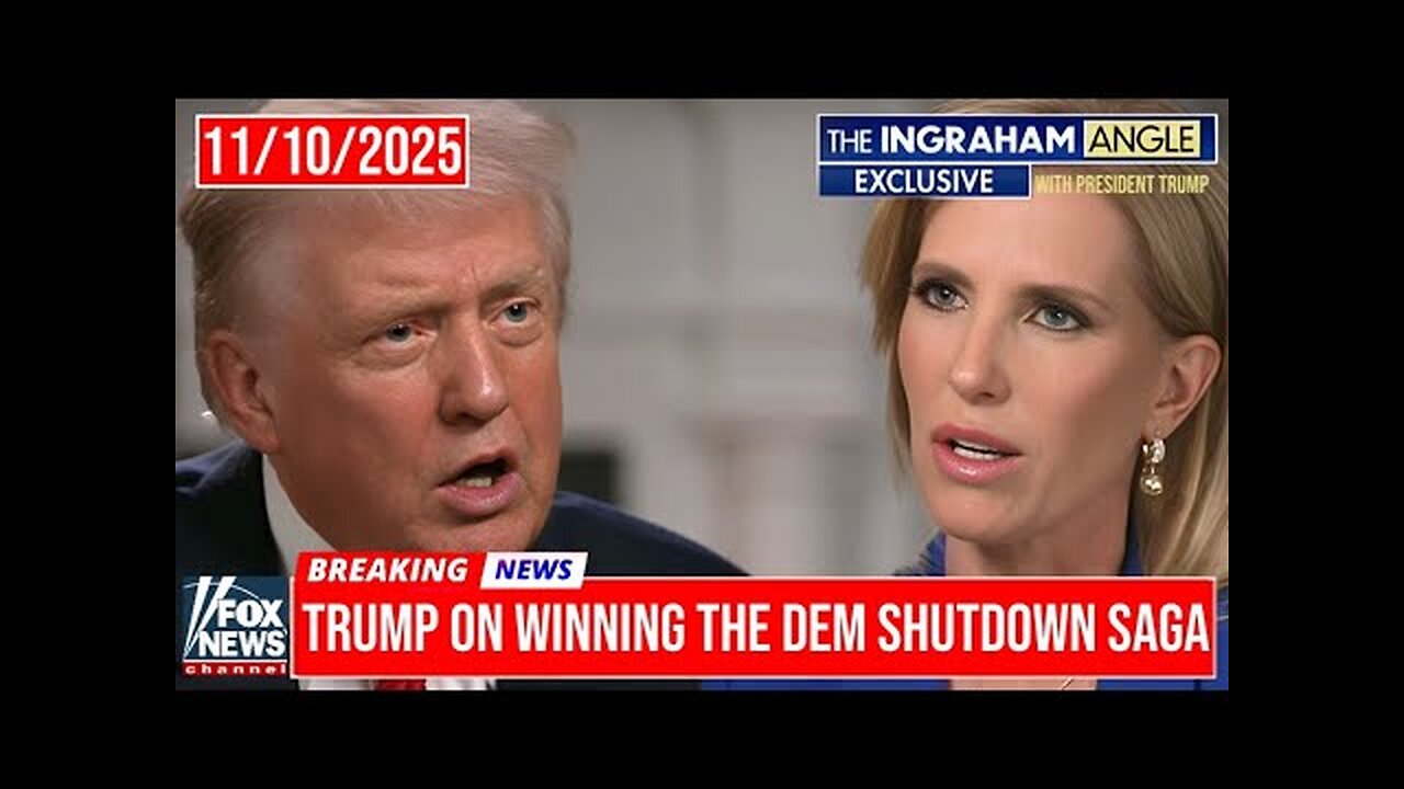 Laura Ingraham - President Trump Interview 11.10.25