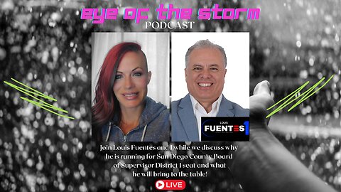 Eye of the STORM Podcast LIVE S2 E39 03/12/25 with Louis Fuentes