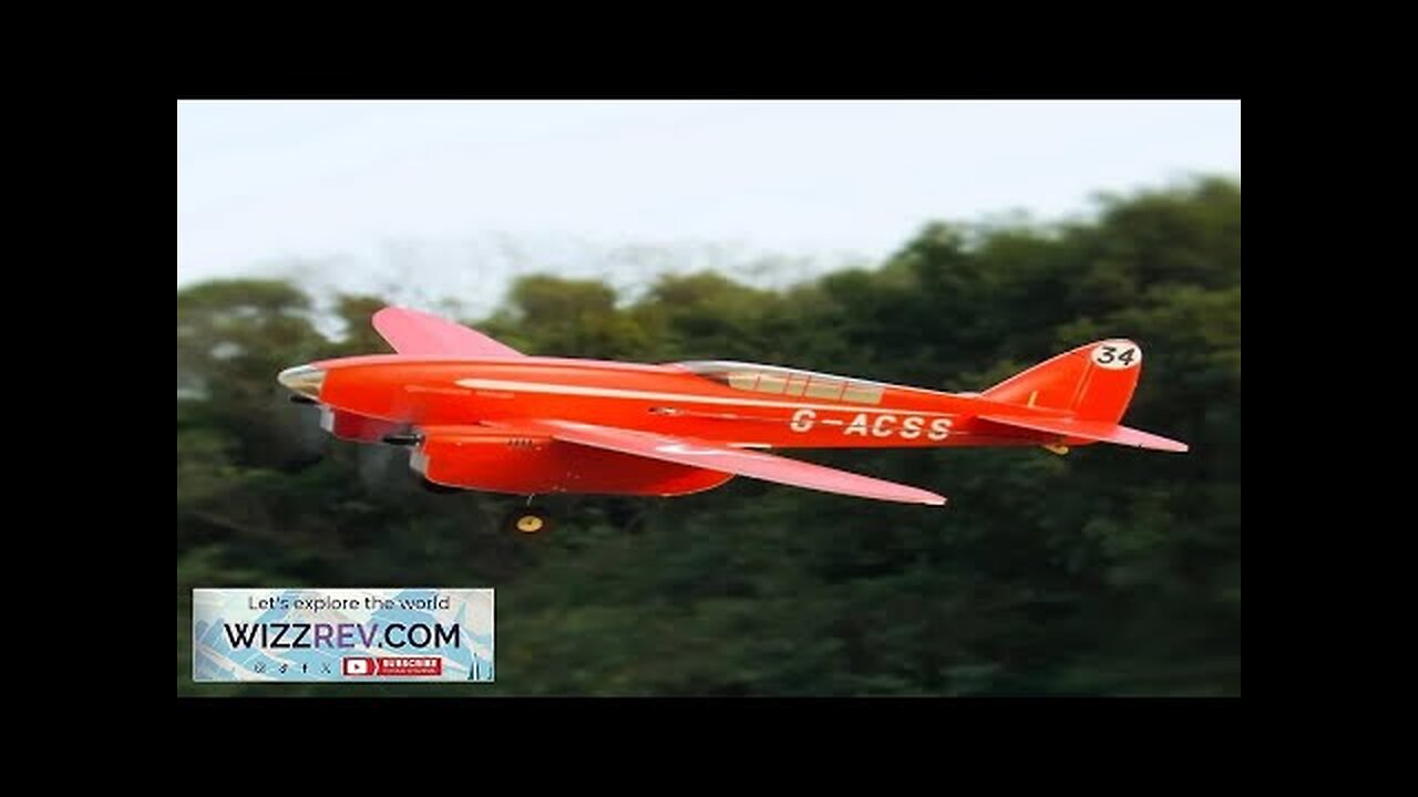 MinimumRC de Havilland DH.88 Dual Motor 460mm Wingspan KT Foam FPV RC Review