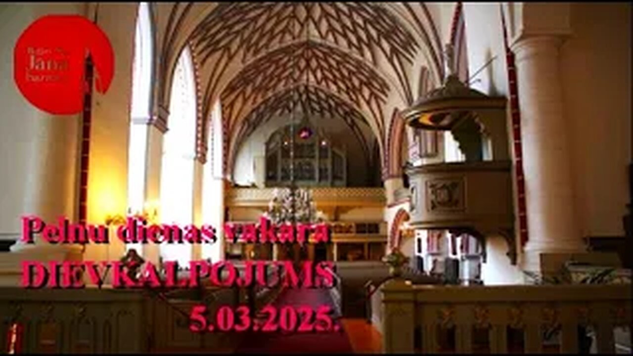Pelnu dienas dievkalpojums, 5.03.2025.