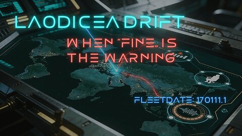 Operation 07 — Mission 01 | Laodicea Drift — When “Fine” Is the Warning