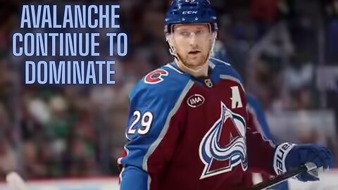 The Colorado Avalanche are nearly doubling their opponents in goals scored