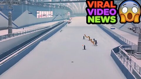 The world's largest indoor ski resort has opened in Shenzhen