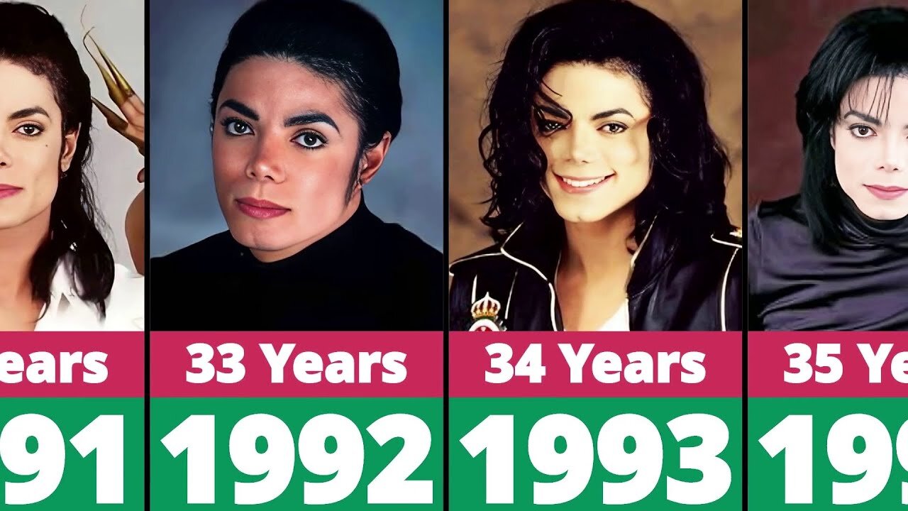 Transformation Of Michael Jackson From 1 To 50 Years Old.