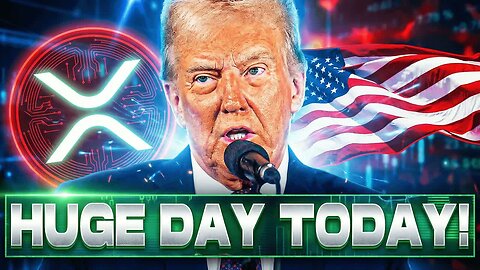 HUGE DAY TODAY FOR XRP - THIS IS CRYPTO'S LARGEST CATALYST